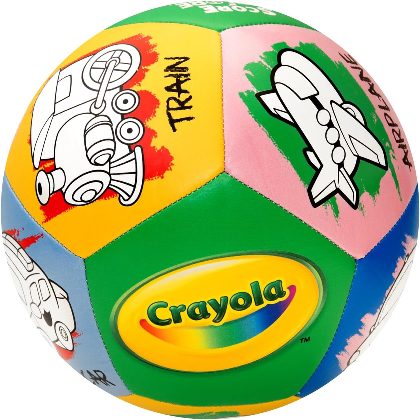 Crayola Official Soccer Ball  Unisex Kids  Cray203bl Transportation Size 5 New